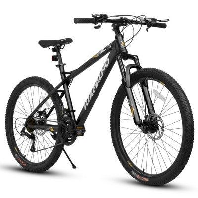 Gulches 26-Inch Mountain Bike for Adults & Teens - High Carbon Steel Frame, 21-Speed Gears, Dual Mechanical Disc Brakes, 26x2.125 Tires