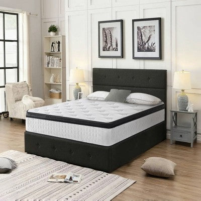 Okak Mattress with Individual Pocket Spring, Mattress with Memory Foam, Hybrid Mattress for Home, Hotel, Apartment
