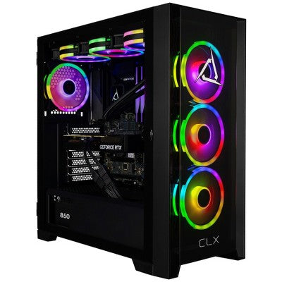 CLX SET Gaming PC - Intel Core i9 14900KF 3.2GHz 24-Core Processor, 32GB DDR5 Memory, GeForce RTX 5080 16GB Graphics, 2TB SSD, WiFi, W11Home