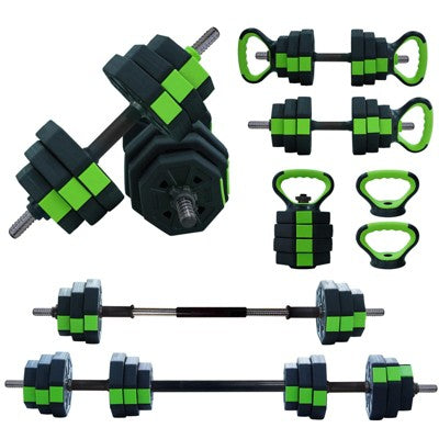 4-In-1 Adjustable Dumbbell Set 44 Lbs – Converts to Kettlebell, Barbell & Push-Up Stand, Octagon Weights