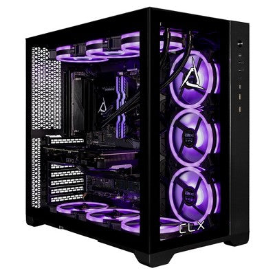 CLX SET Gaming PC TGMSETRTU3402BM - Intel Core i9 13900KF 3.0GHz 24-Core, 64GB DDR5, GeForce RTX 4070 12GB, 2TB NVMe M.2 SSD, 6TB HDD, WiFi, Win 11