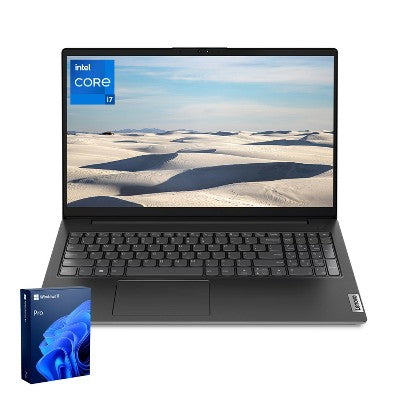 Lenovo V15 Gen 4 15.6" FHD Laptop, i7-13620H, UHD Graphics, 40GB DDR4, 1TB SSD, Wi-Fi 6, Windows 11 Pro, Black