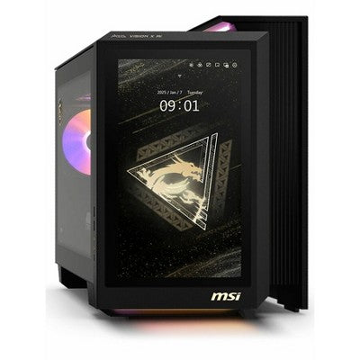 MSI MEG Vision X AI Gaming Desktop: Intel Ultra 9 285K, Geforce RTX 5080, 64GB DDR5, 2TB M.2 NVMe SSD, Liquid Cooling, BT 5.4, VR-Ready, Window 11