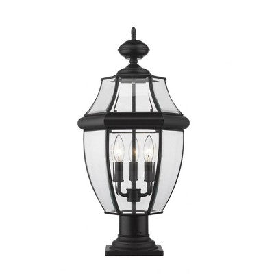 Z-Lite Westover 3 - Light Lantern in Black