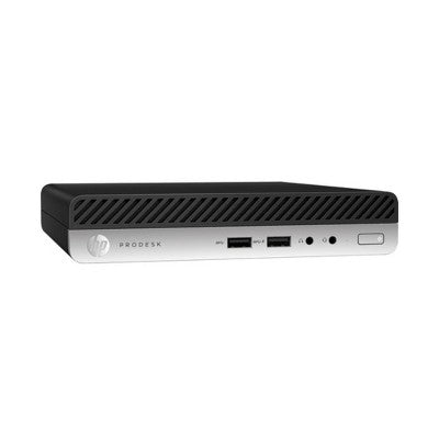Refurbished HP ProDesk 400 G5, Mini Desktop, Intel Core i7-9700T, 2.0GHz, 16GB RAM, 512GB SSD, Windows 10 Pro- Manufacturer Refurbished