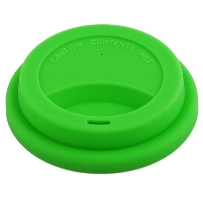 Unique Bargains Silicone Dust Resistant Reusable Flexible Water Tea Coffee Mug Cup Lid 1 Pc