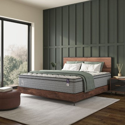 Okak 10/12IN Twin Hybrid Mattress with Cooling Gel Memory Foam, Mattress with Pocket Coils, Water Resistant Mattress with CertiPUR-US Certified