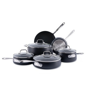 All-Clad Nonstick Cookware Set, HA1 Expert Cookware, Black