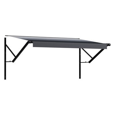 VEVOR Motorized RV Awning Complete Kit, 10' Retractable Awning with Aluminum Alloy Frame, Outdoor Trailer Awning, Fit for Most RVs, Black