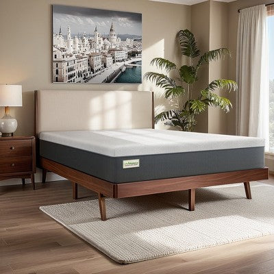 ZACHVO 8" King Mattress, Cooling Gel Memory Foam, Motion Isolation, Made in USA, Fiberglass Free, Medium Firm, CertiPUR-US, CY-8-K