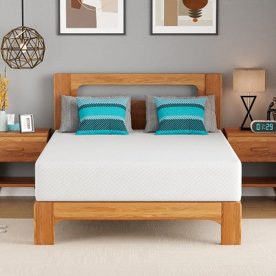 FDW 12 inch Mattress Gel Memory Foam Mattress for Cool Sleep & Pressure Relief/CertiPUR-US Certified/Bed-in-a-Box/Pressure Relieving