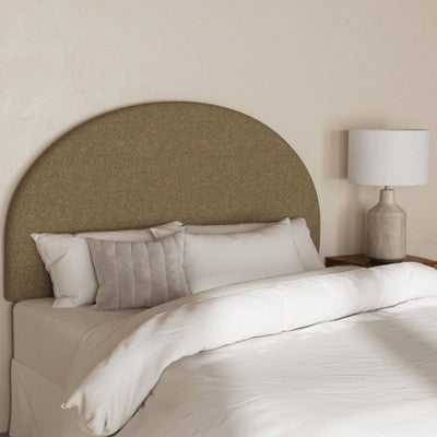 Adaline Upholstered Arched Headboard in Textured Linen - Threshold™