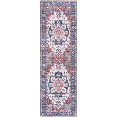 Martha Stewart Traditional MSRW113 Machine Washable Skid Resistant Power Loomed Indoor Rugs
