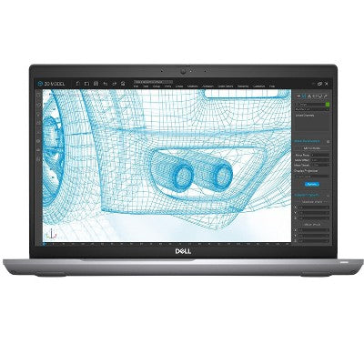 Refurbished Dell Precision 3561 Laptop, Core i7-11850H 2.5GHz, 32GB, 512GB SSD, 15.6" FHD, Win11P64, Webcam, NVIDIA T600 4GB, Manufacturer Refurbished
