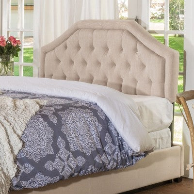GDFStudio Angelica Contemporary Fabric Tufted King/Cal King Headboard