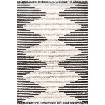 Nuloom Morgan Contemporary Diamond Soft Shag Fringe Indoor Area Rug