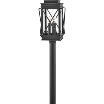 Hinkley Montecito 20 1/2"H Museum Black Outdoor Post Light