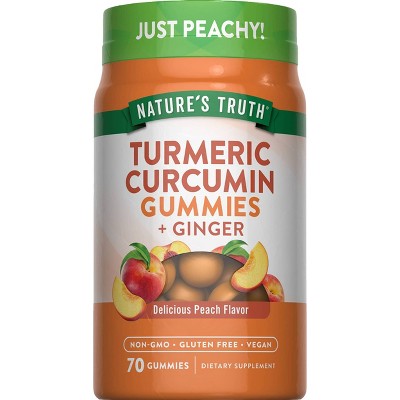 Nature's Truth Turmeric & Ginger Vegan Gummies - 70ct