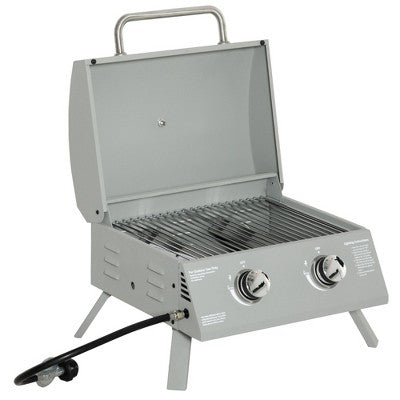 CAVINAS Pizza Oven Outdoor Portable Outdoor Griddles Semi-Automatic Pizza Maker for Outdoor Camping