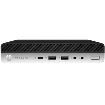 Refurbished HP ProDesk 600-G5 Mini Certified Pre-Owned PC, Core i5-8500T 2.1GHz, 16GB RAM, 256GB SSD, Win11P64, Internal WIFI, Manufacturer