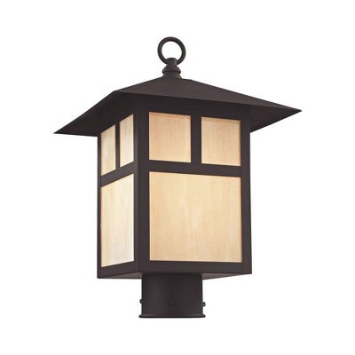 Livex Lighting Montclair Mission 1 - Light Post Light in Bronze