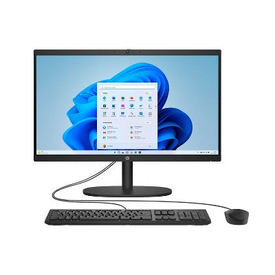 Refurbished: HP 22-dg00 21.75" FHD AIO Desktop Intel Core i3-N300 8GB 256GB Windows 11 H - Manufacturer Refurbished