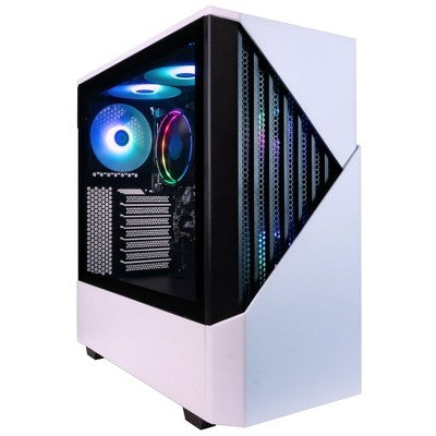 Periphio Castle Gaming PC Desktop | AMD Ryzen 7 CPU, Vega 8 Graphics, 16GB RAM, 1TB Storage, WiFi Built-In, Windows 11 Gaming Computer