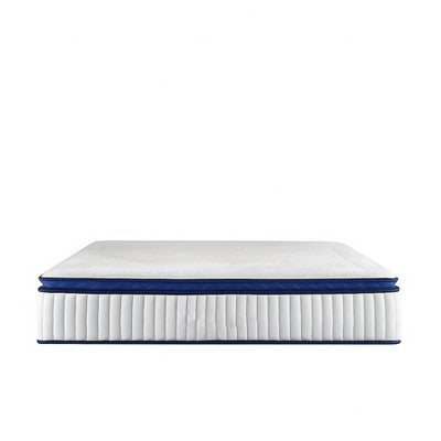 Itopfox Hybrid Mattress with MDI Memory Foam & Pocketed Coils for Pressure Relief & Motion Isolation, CertiPUR-US Certified, Medium Firmness
