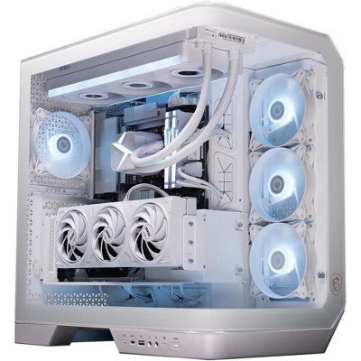 MSI Vision RS AI Gaming Desktop: Intel Ultra 7 265K, Geforce RTX 5080, 64GB DDR5, 2TB M.2 NVMe SSD, Liquid Cooling, 1000W USB Type-C, VR-Ready, Window
