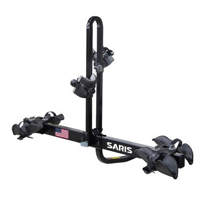 Saris Freedom Hitch Mount Bike Rack for Cars & SUVs – Holds 2 Bikes Securely, Fits 1¼" & 2" Receivers
