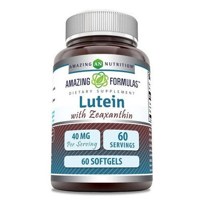 Amazing Formulas Lutein with Zeaxanthin 40 Mg 60 Softgels