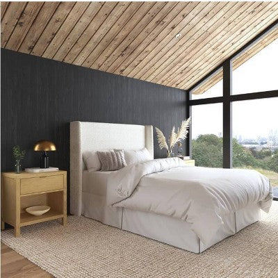 Antwerp Upholstered Wingback Headboard in Classic Boucle - Threshold™