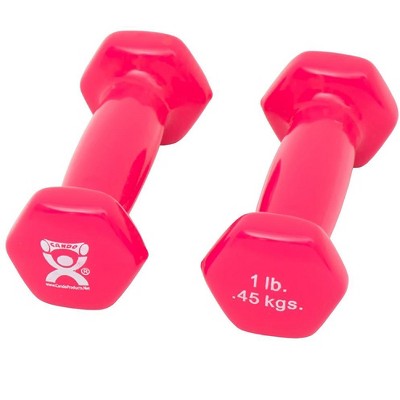 CanDo vinyl coated dumbbell