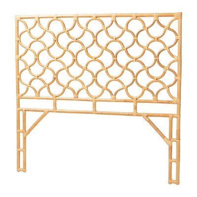 bali & pari Kalcya Rattan Standalone Headboard Light