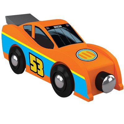 MasterPieces Officially Licensed NASCAR Wooden Toy Train Engine For Kids