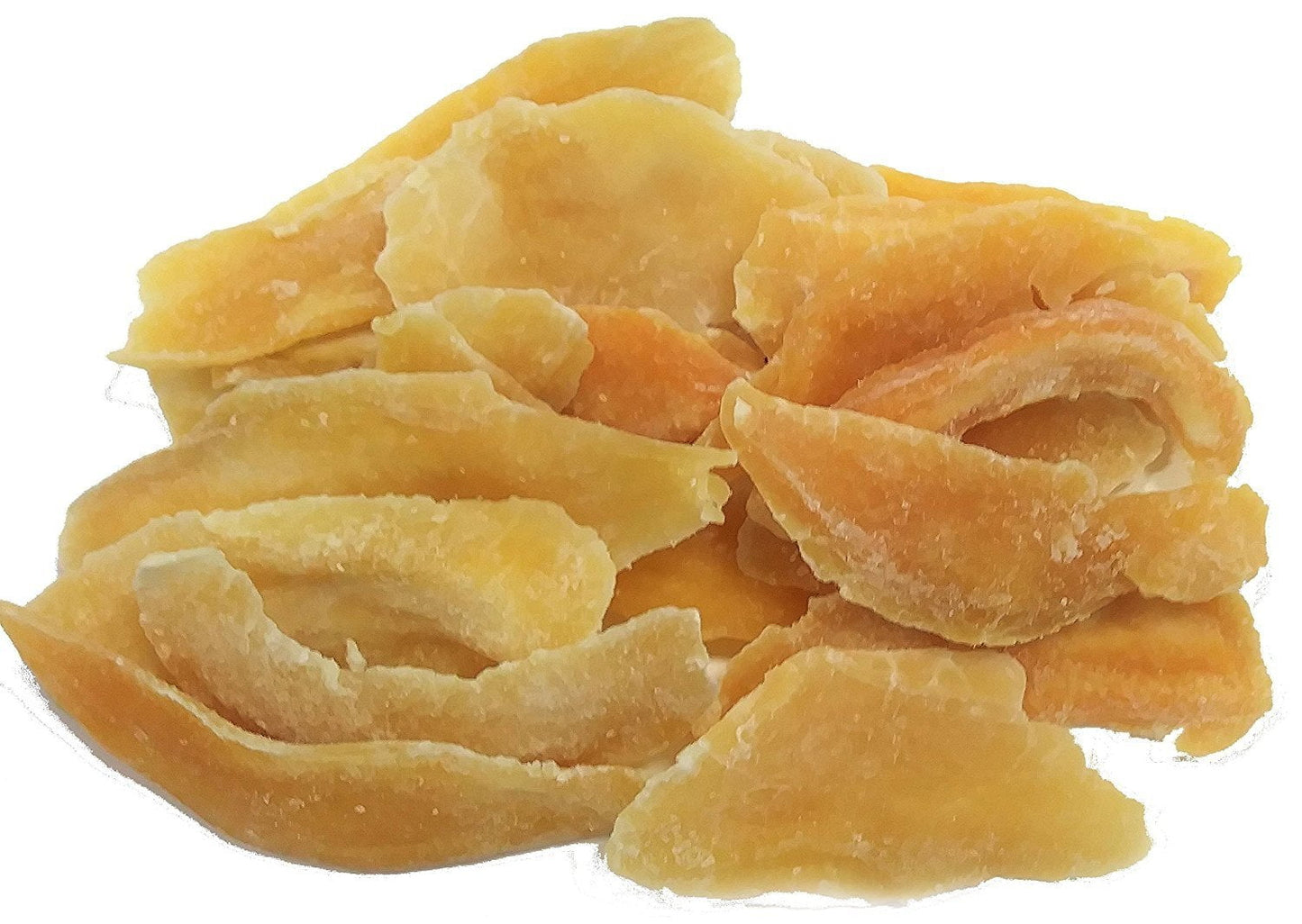Natural Dried Mango Slices By Its Delish, 1 Lb Bulk Candied Dried Fruit Low Sugar & No Color Added