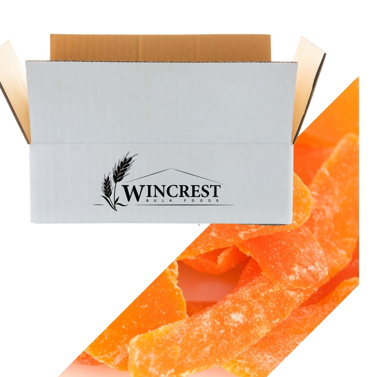 Wincrest Bulk Dried Mango Slices (Sweetened) - 5 Lb Case