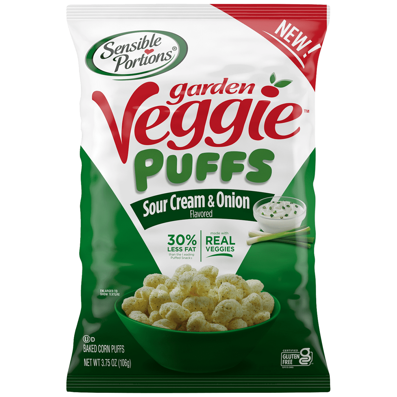 S P Veg Puff Scrm Onion ( 6 X 3.75 Oz )