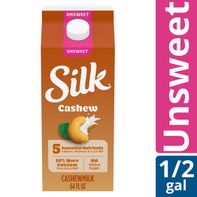 Silk Cashew Milk, Unsweet, Dairy Free, Gluten Free...
️