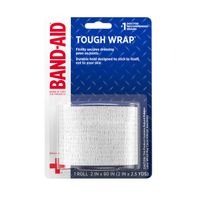 BAND-AID Tough Wrap Self-Adhesive Wound Wrap, 2 in...
️