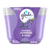 Glade 3-Wick Scented Candle, Tranquil Lavender & A...
️