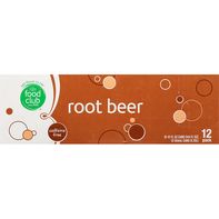 Food Club Root Beer, Caffeine Free, 12 Pack️