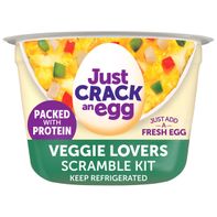 Just Crack an Egg Veggie Scramble Breakfast Bowl K...
️