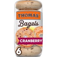Thomas’ 6 count, Cranberry Bagels️
