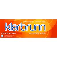 Klarbrunn Sparkling Water, Citrus Blend, 12 Pack️