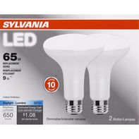 SYLVANIA Light Bulbs, LED, Daylight, 9 Watts️