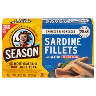 Season Brand Skinless & Boneless Sardine Fillets i...
️