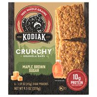 Kodiak Granola Bars, Maple Brown Sugar, Crunchy️