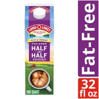 Land O Lakes Fat-Free Half And Half, Nonfat Coffee...
️