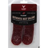 Alef Sausage Salami, Authentic Beef, Uncured️